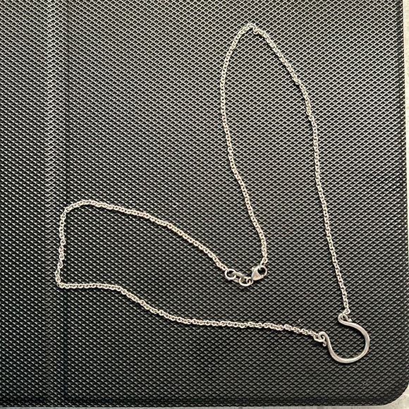 James Avery Horseshoe Charm Holder Necklace - Picture 1 of 4